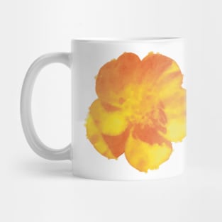 Golden Buttercup Flower Mug